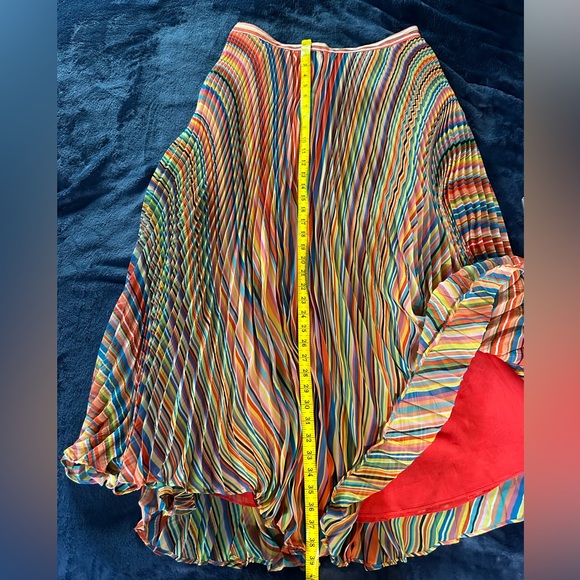 Beautiful flowy rainbow maxi skirt. - Picture 4 of 4